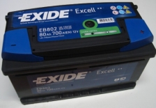 Exide 80Ah Excell